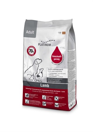 Platinum Adult Lamb+Rice 1,5 kg