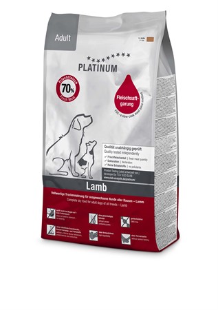 Platinum Adult Lamb+Rice 5 kg