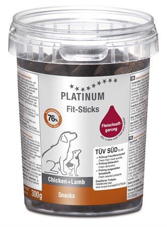Platinum Fit-Sticks Chicken+Lamb 300 g