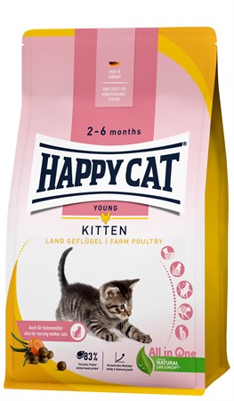 HappyCat Kitten fågel, 300 g