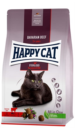 HappyCat Adult sterilised, nötkött, 300 g