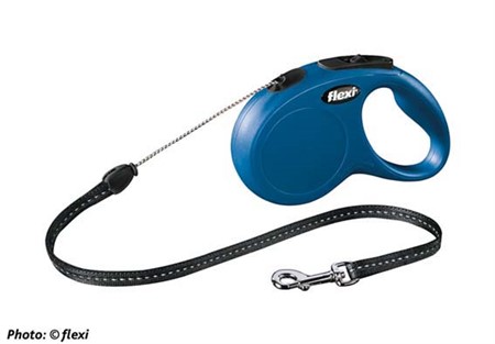 flexi New CLASSIC, S: 5 m rep, blå