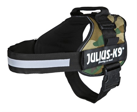 Julius-K9® Powersele, 2/XL: 71-96 cm, camouflage