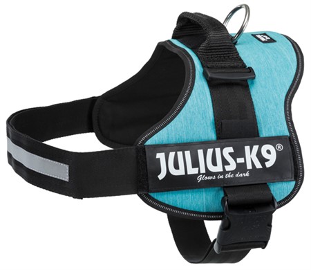 Julius-K9® Powersele, 3/XL: 82-116 cm/50 mm, ocean