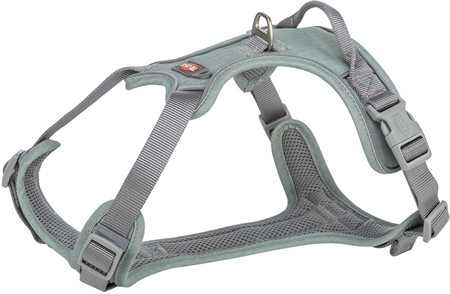 Premium spårsele Active, XS-S: 30-40 cm/15 mm, sage