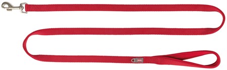 Premium koppel, XS: 1.80 m/10 mm, röd