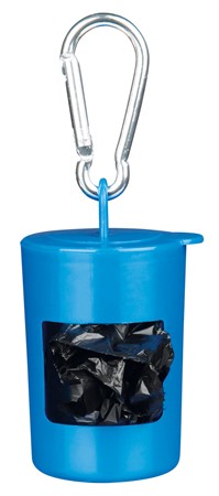 Bajspåsehållare, koppeltub m 2x20 påsar, M