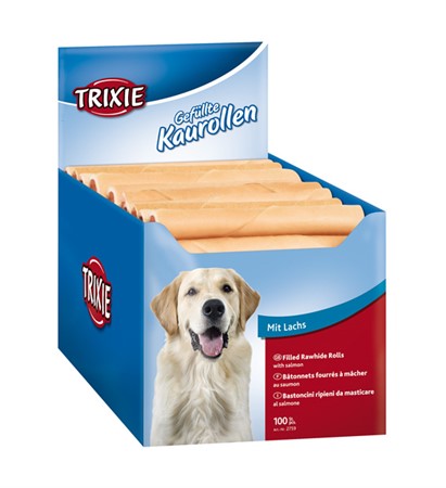 Tuggrulle fylld Lax, 12 cm, expo