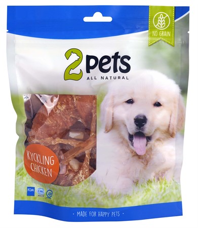 2pets Tuggring m kycklingfilé 12cm, 110g