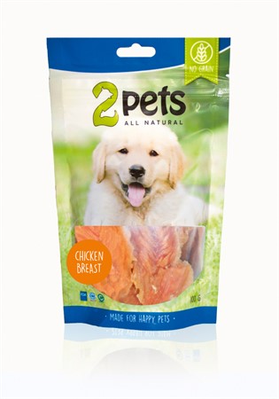 2pets Dogsnack Chicken Breast 100 g