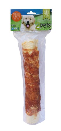 2pets Retrievertugg m kycklingfilé 30cm, ca 300-310g