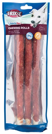 Denta Fun Tuggrulle, anka, 28 cm, 3-pack