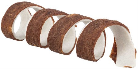 Denta Fun Beef Chewing Curl, bulk, 12 cm, 12 g