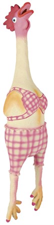 Leksak Latexhöna m djurljud 48 cm