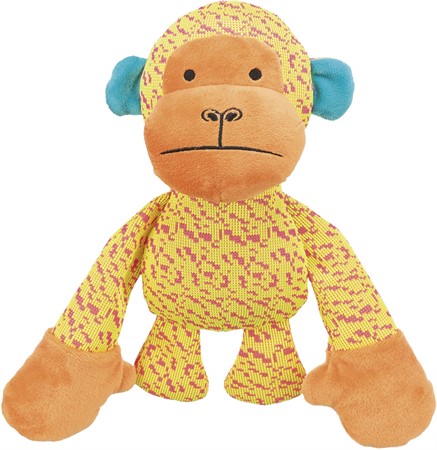 Apa, tyg, 27 cm, gul