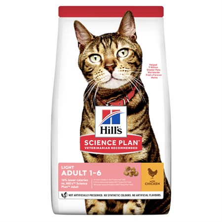 Hills Feline Adult Light Chicken 7kg