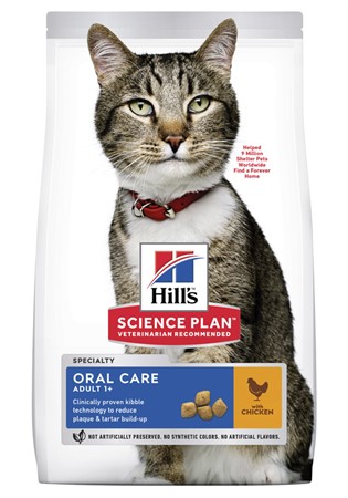 Hills Feline Adult Oral Care Chicken 1.5kg
