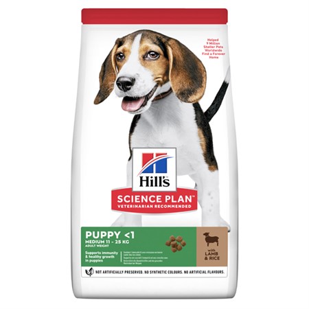 Hills Puppy MED Lamb&Rice 12kg