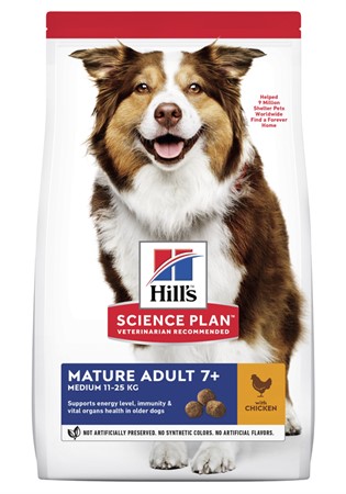 Hills Canine Mature MED Chicken 18kg