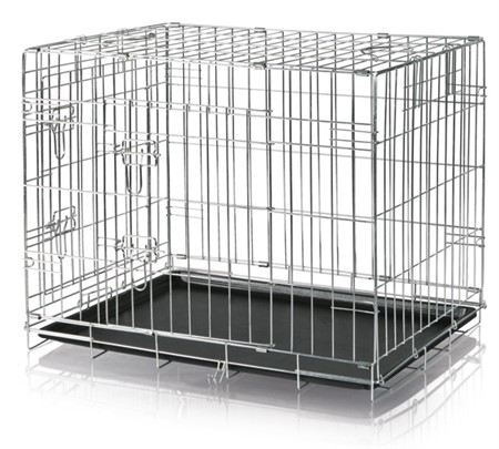 (BV)Stålbur 2-D, M: 78×h62×55 cm. Galv. metal