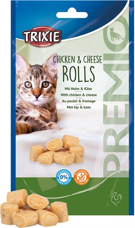 PREMIO Chicken & Cheese Roll, 50 g
