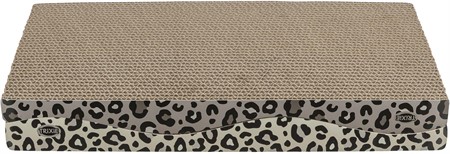 Klovässare i Papp Leo, 44 × 6 × 25 cm, 2 St., brun/creme