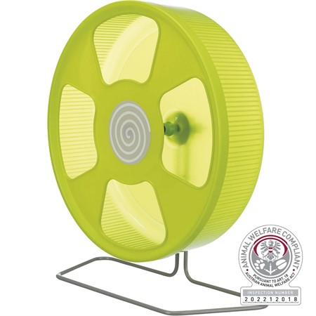 Hamsterhjul, plast, ø 28 cm