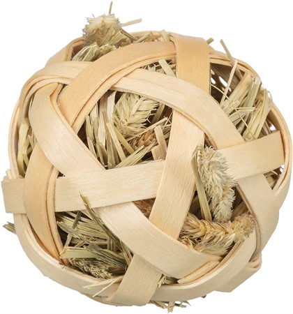 Höboll lindad med bambu, ø 5 cm