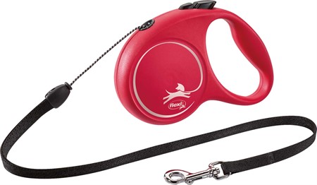 JP, flexi Fun, rep, S: 5 m, röd