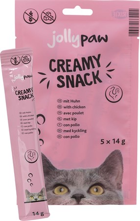 JP, Creamy Snack med kyckling, 5 × 14 g