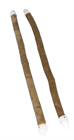 Sittpinne, naturträ, 35 cm/ø 10-12 mm, 2-pack