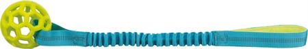 Bungee Tugger med boll, ø 9/48 cm, petrol/lime