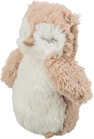Be Eco Uggla, återvunnen plysch, 18 cm