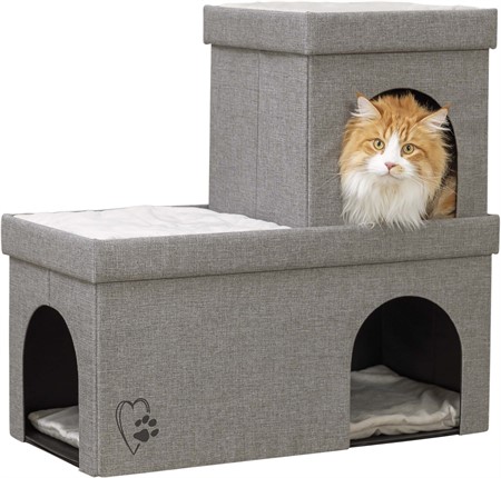 Igloo Kimy, 2-vån, 76 × 72 × 37 cm, ljusgrå