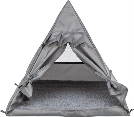 Tipitält Samoa, 55 × 50 × 55 cm, grå