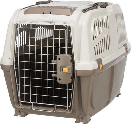 Transportbur Skudo 4, S-M: 48xh51x68 cm taupe/sand