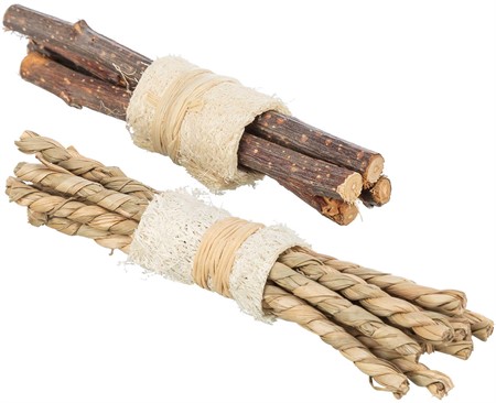 Set Luffaleksak, 2 st, 10 × 3 cm