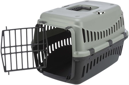 JP, BE ECO transportbur, plast, XS: 31 × 32 × 46 cm, antracit/grå-grön