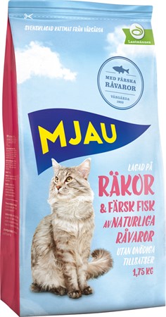 Mjau Räka Torrfoder 1,75 kg