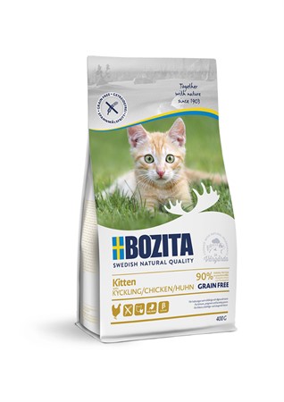 Bozita Kitten Grain Free Chicken 400 g