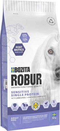 Bozita Robur Adult Sens. Single Prot. Lamb 12kg