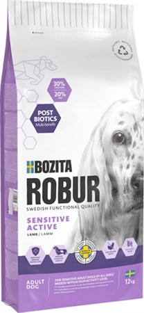 Bozita Robur Sens. GF Active, Lamb 12kg