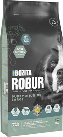 Bozita Robur Puppy & Junior Large 12kg