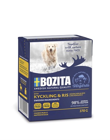 Bozita tetra bitar i gelé kyck/ris 370 g