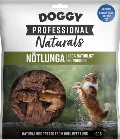 Doggy Professional nötlunga 100g