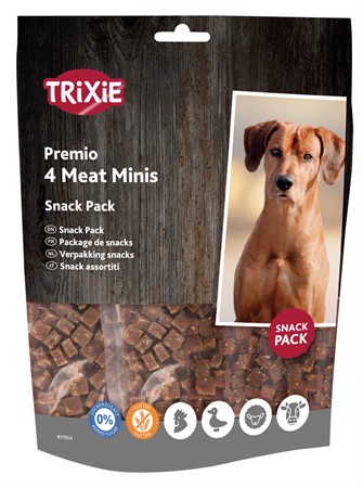 PREMIO 4 Superfoods, kyckling, anka, beef, lamm,4 × 100 g