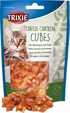 PREMIO Cheese Chicken Cubes, 50 g