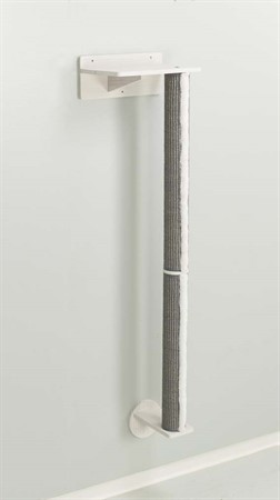 Vägg-set 1, 35×130×25 cm, vit/grå