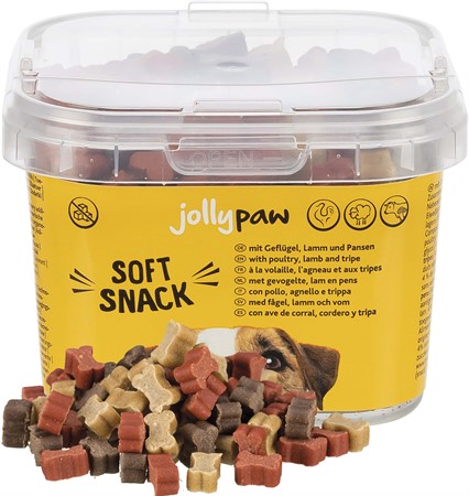 JP, Soft Snack med fågel, lamm och vom, 140 g