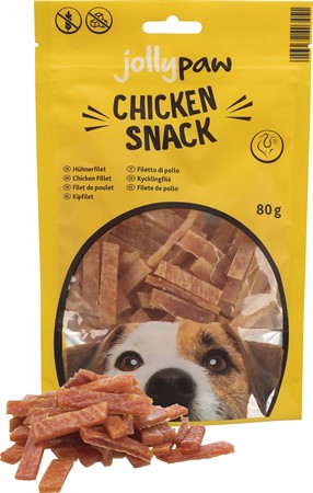 JP, kyckling Snack, kyckling filè, 80 g